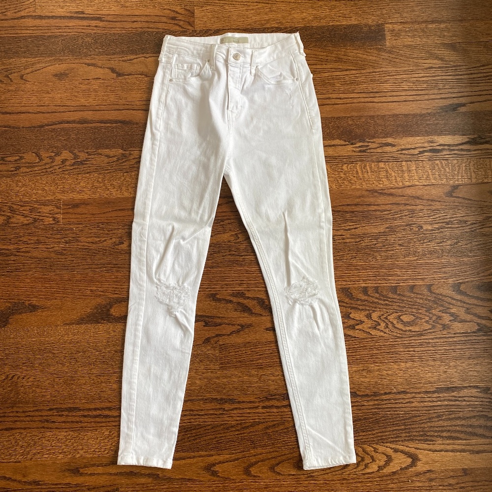 White jeans